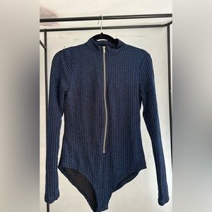 Sparkling blue bodysuit